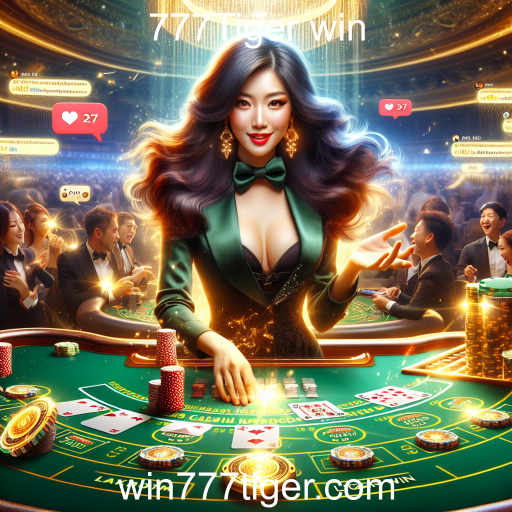 Descubra a Emoção do Cassino Ao Vivo no 777Tiger win